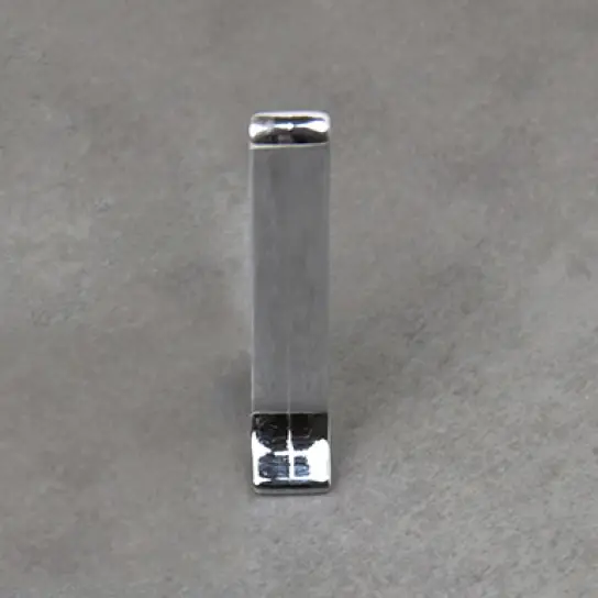 Koppelstuk glanzend (bij 5801) - RVS bewerkt - 10 x 60 mm Beperkte Voorraad